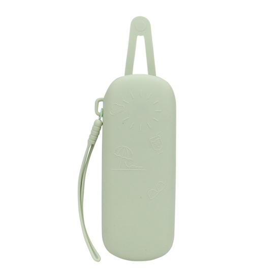 

Очень большой чехол для солнцезащитных очков, держатель для кистей для макияжа с пряжкой, водонепроницаемый, износостойкий, многофункциональный, косметичка зелёный