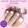 120pcs Artificial Fake Toe Nails Acrylic Toe Nail Tips New False Toenail Tip  Women