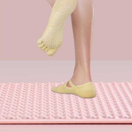 Foldable Foot Massage Mat Non-Slip Wear Resistant Anti-Fatigue Double-Sided Silicone Cushion Portable