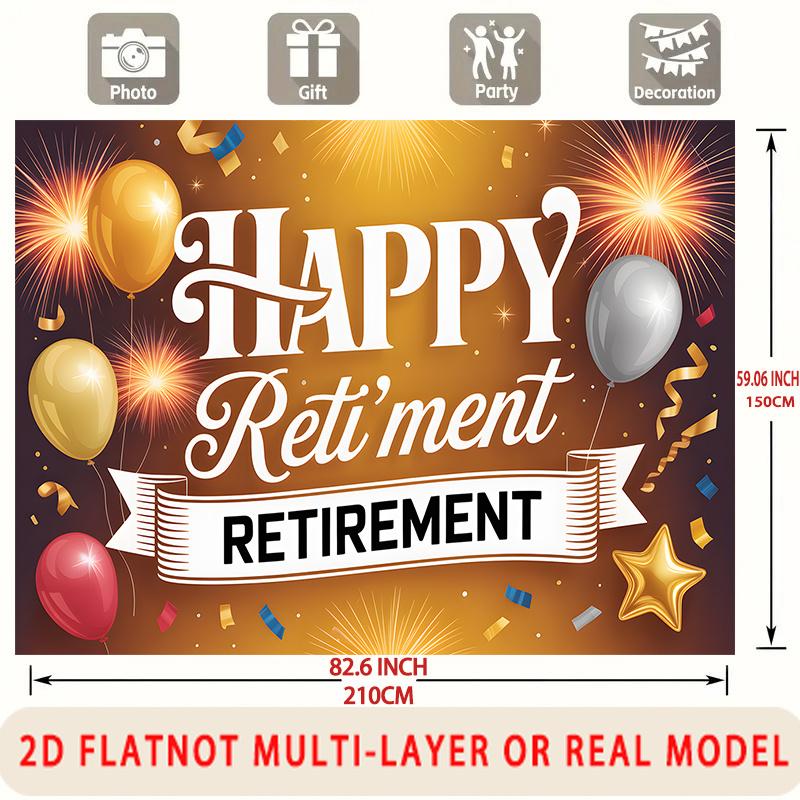Party Backdrop Balloon Confetti Photo Booth Background Front Door Decor