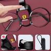 Car Sun Visor Glasses Holder Organizer Anti-Slip Eyewear Clip For Ferrari F430 Stradale Roma 488 Spider SF90 LaFerrari Portofino JQ7