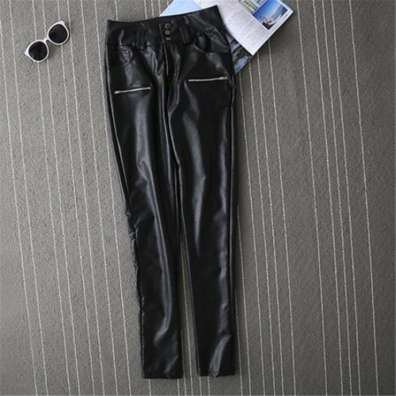 Womens Sexy Fashion Faux Leather Tight Pants With Premium Quality And Timeless Appeal