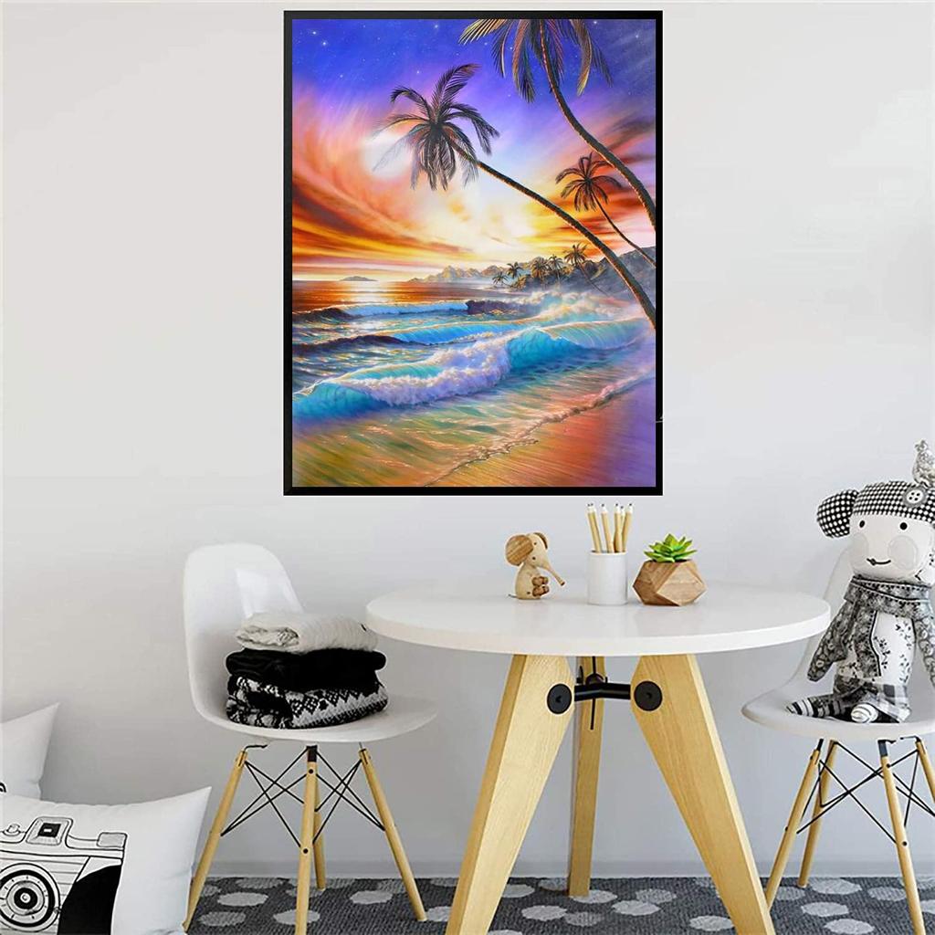 5D Diy Diamond Painting Cross Stitch Kits 5D Diamond Mosaic Embroidery 3d Painting Gift Home Decoration Picture