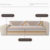Japanese Style Cotton and Linen Sofa Cushion Universal Anti Slip Cushion for All Seasons Household Goods