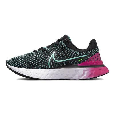 React Infinity Run Flyknit 3 Nero Rosa Prime Turchese Dinamico Sneakers da Donna Teal Lavato DD3024-003