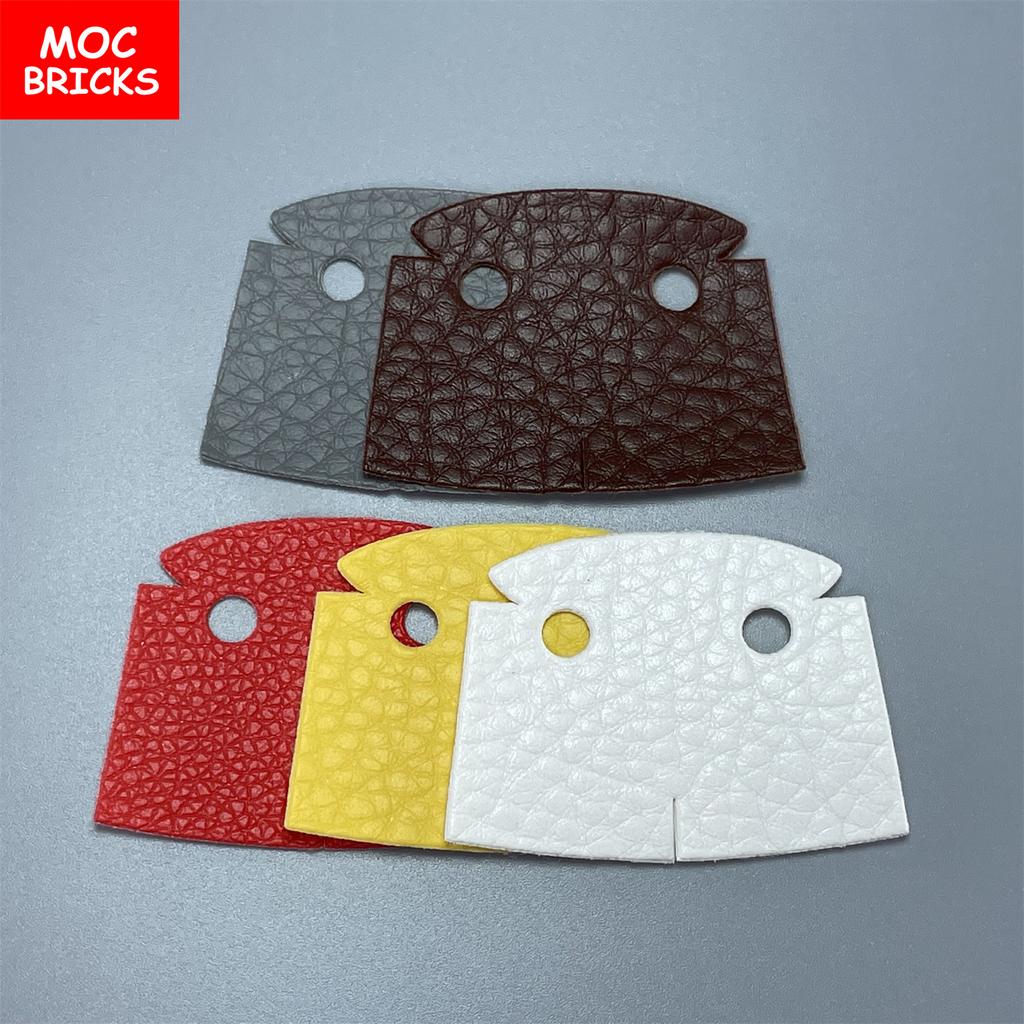 MOC Bricks Figure leather jacket parka Coat Building blocks compatible Assembles Particles Children's Toys