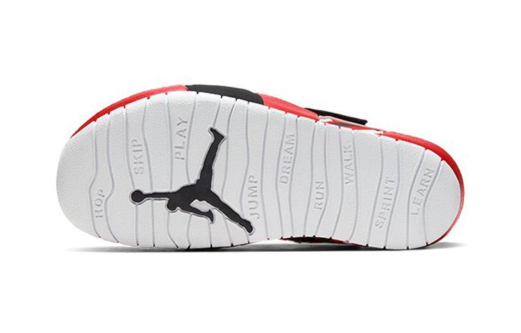 Air Jordan Flare PS 'Negro Rojo Universitario'