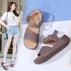 Fashion Women Sandals Wedge Heels Sandals Summer Shoes For Women Elegant Heeled Sandalias Mujer Summer Footwear Female Wedges Shoes New