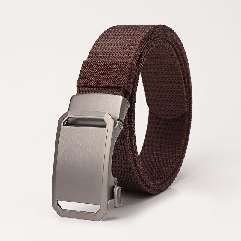 

Ремень нейлоновый утолщенный с рисунком танка, мужской и женский, для альпинизма, активного отдыха, с автоматической пряжкой из сплава кофейный