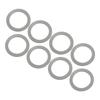 8Pcs/set 6.5cm Rubber Gray Mixer Gasket Enhanced Blending Performance For Osterizer For Oster Mixer Replacement Spare Parts