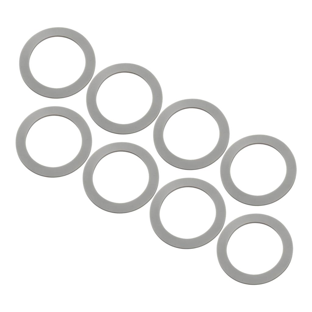 8Pcs/set 6.5cm Rubber Gray Mixer Gasket Enhanced Blending Performance For Osterizer For Oster Mixer Replacement Spare Parts