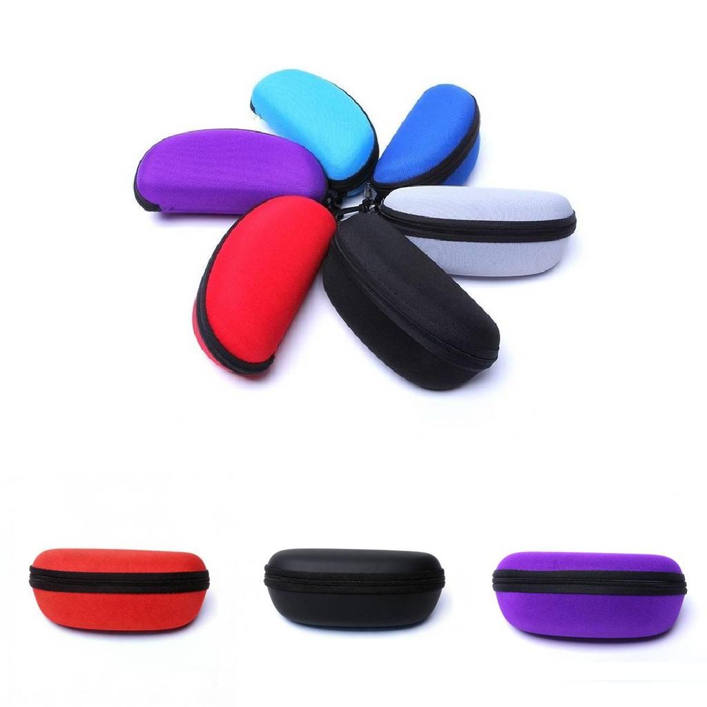 Glasses Case Eva Zipper Travel Organizer With Hook For Leisure And Outdoor Use