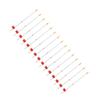 15pcsset Mini Winter Ice Fishing Rod Top Tip Durable Extension Rods Fishing Tackle Fishing