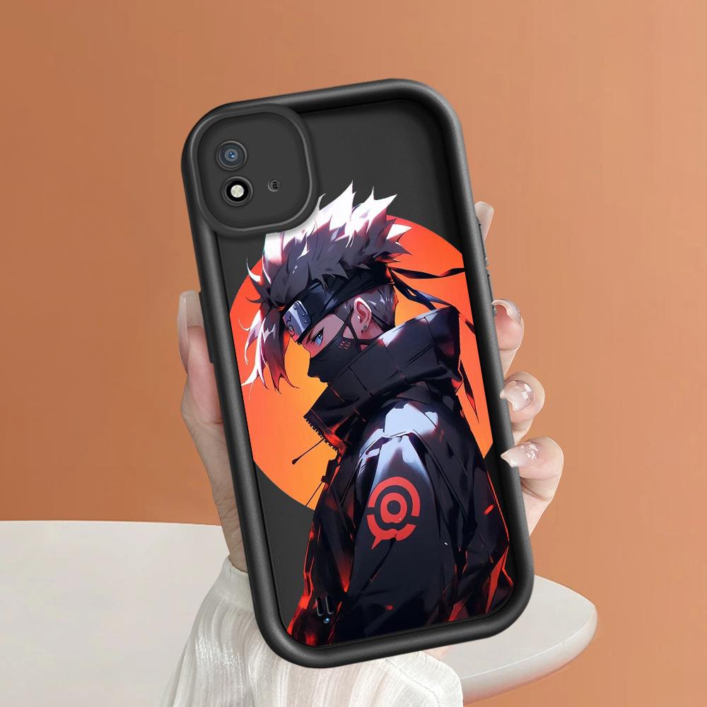 Model de imprimare cu scară pătrată din silicon moale Carcasa telefonului Acoperă completă Cameră de protecție antișoc Carcasă din cauciuc pentru OPPO Realme