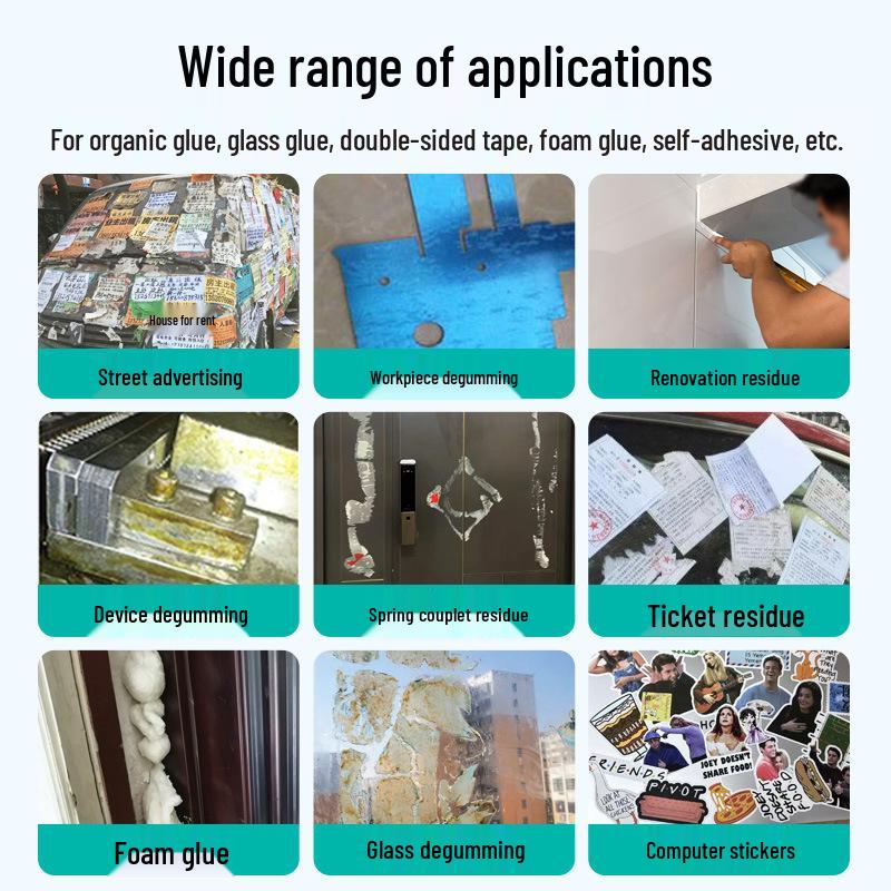 Heavy-Duty Household & Glass Adhesive Remover