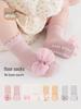 25 Pack Non-Slip Baby Floor Socks with Lace Bow - Spring & Autumn Style, Class A, Boneless, Loose Fit for Girls