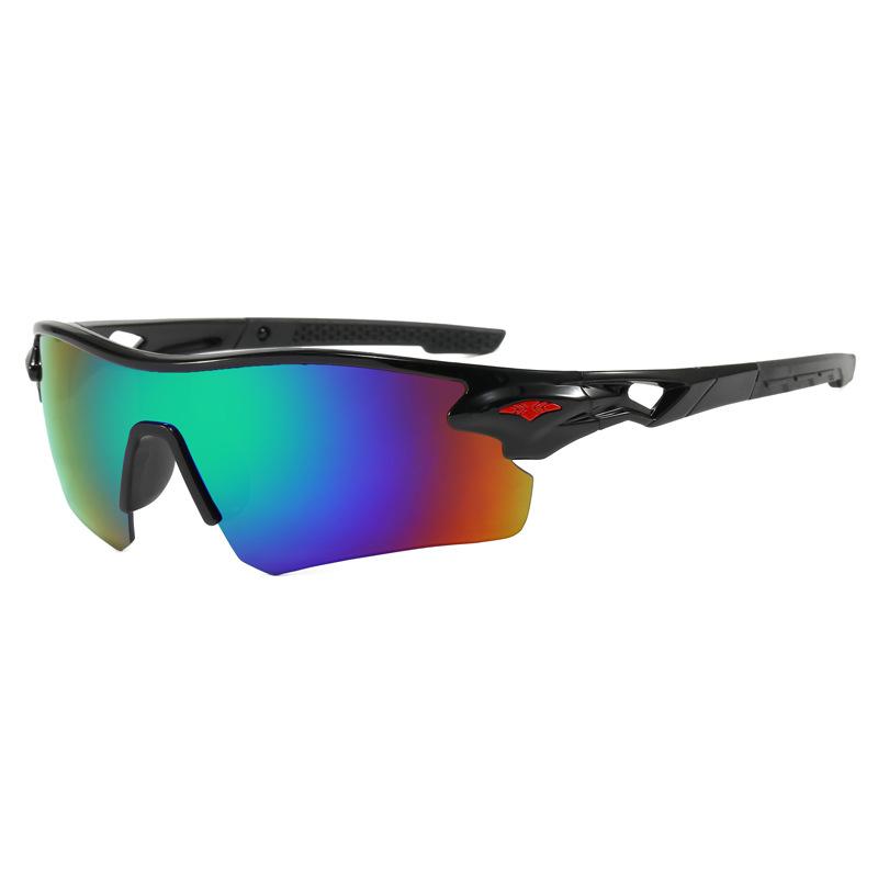 

Cycling Glasses Uv Proof Men And Women Colorful New Outdoor Sunglasses Bicycle Sports Sunglasses 9355 зелёный