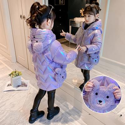 Vestiti Invernali in Cotone da Bambina, Giubbotti Imbottiti in Cotone da Bambino in Stile Occidentale, Giubbotti Imbottiti in Piumino Caldi Spessi, Giubbotti Invernali