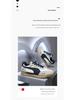 2025 Spring Men's Fashionable Retro Platform Sneakers - Breathable, Comfortable, Versatile, Trendy, Plus Sizes Available