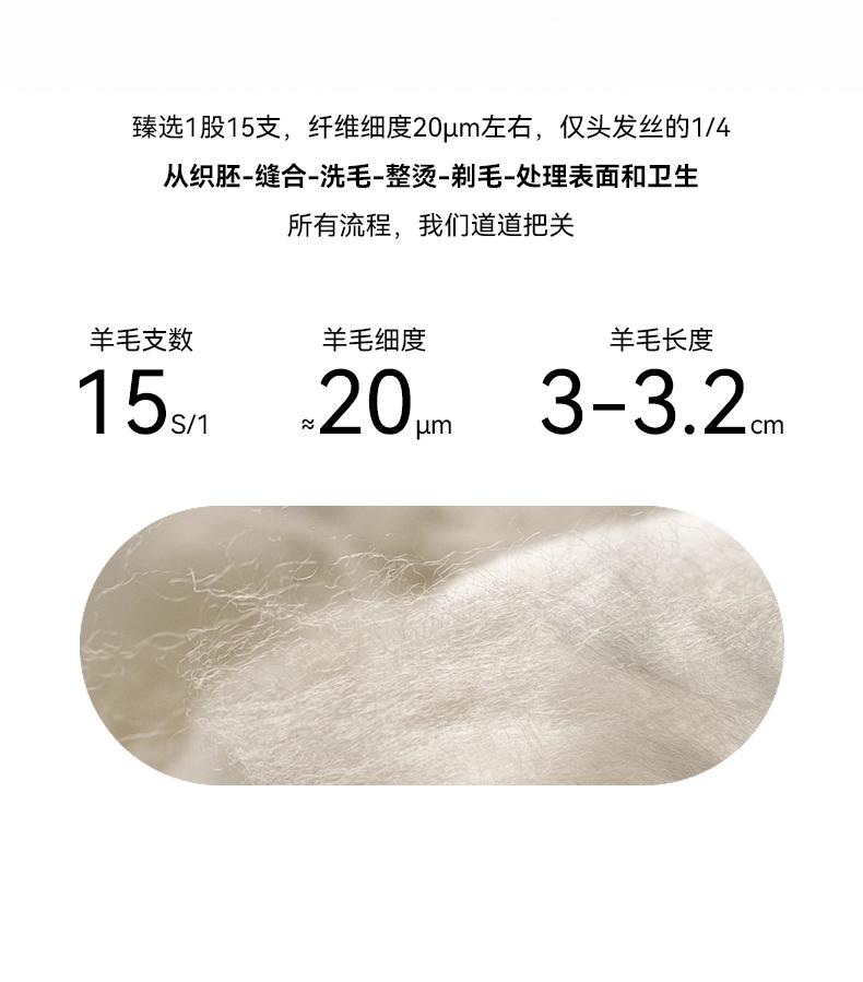 ELLE 100% Sheepskin Scarf Women's Autumn and Winter Warm Fashion Letter Jacquard Shawl Dual purpose