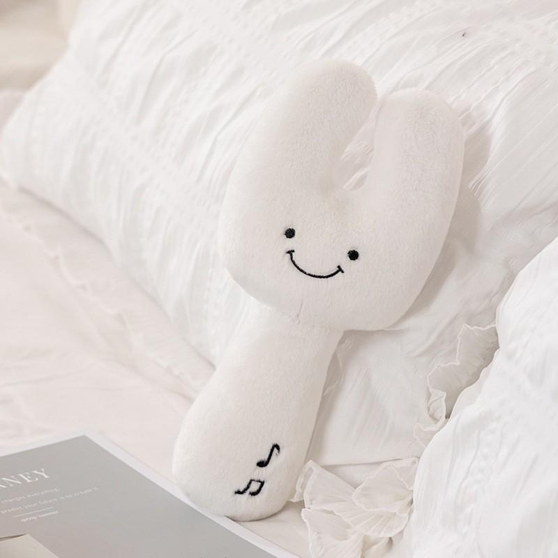 Instrument Musical Plush Pillow With Guitar Violin Embroidery Home Gift Decor