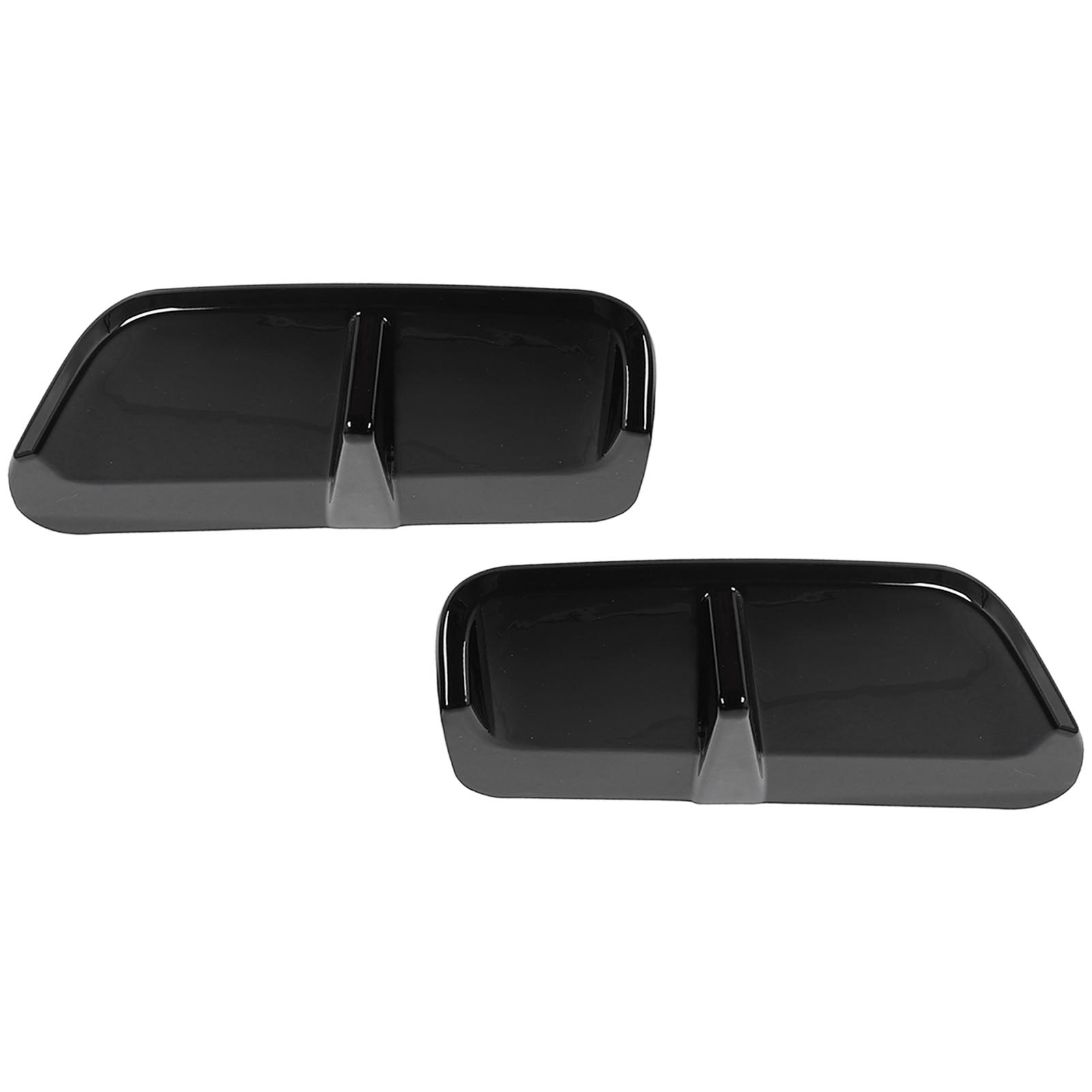 1 Pair Rear Bumper Lip Diffuser Glossy Black Stylish Look Bumper Lip Splitter Spoiler for X1 IX1 U11 Sport 2023 and