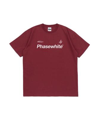 Peijeuhwaiteu [Phase_0] Emblem Tee_Burgundy / 8802026-St10