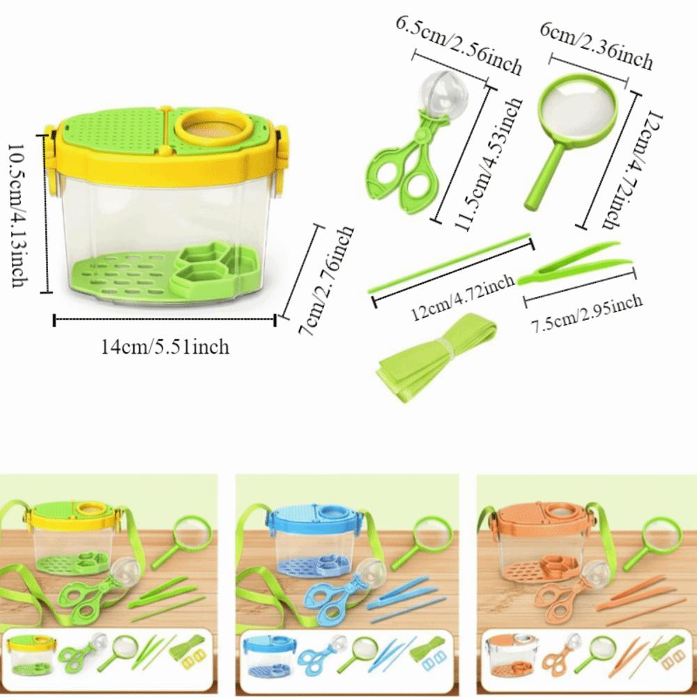Breathable Insect Observation Box Transparent Insect Catcher Cage  Nature Exploration