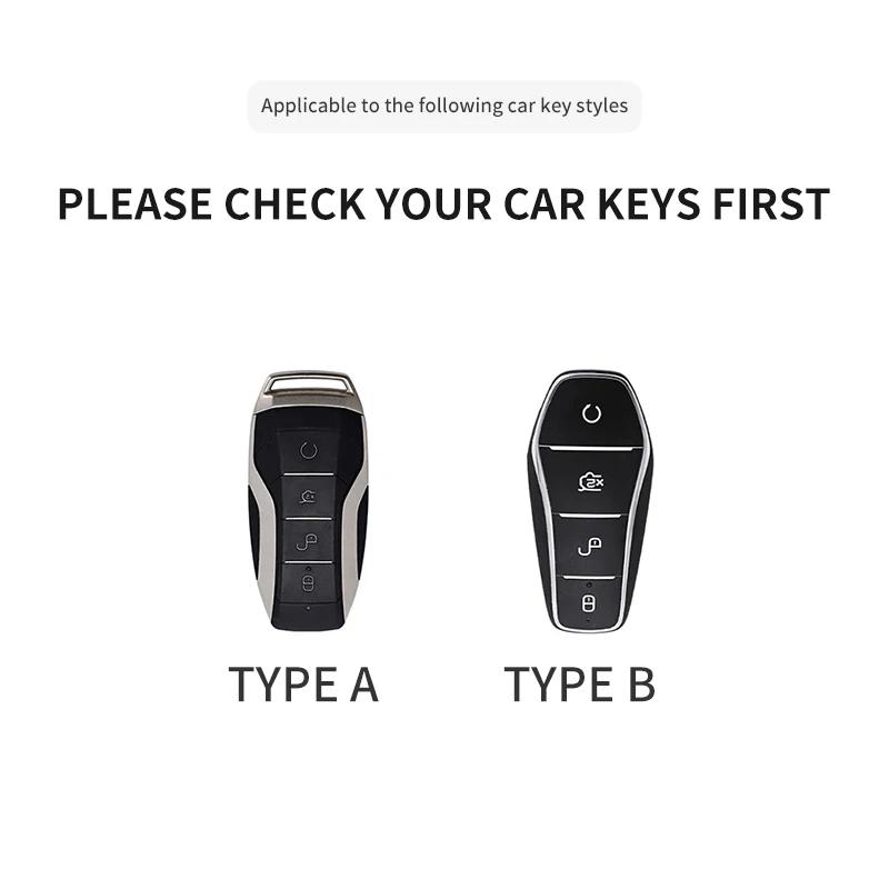 Fit For Byd Formula Leopard Super 5 Super 8 Super 3 9 Control Protect Case Long-lasting Auto Accessories Pu Auto Key Fob Cover Case