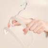 Flocking Non-Slip Pants Hanger, Ultra-Thin Space-Saving Clothes Hanger for Wardrobe Organization,No Trace Design with ABS