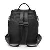 Commuter Backpack Large Capacity Women's Soft Leather Backpack