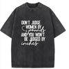 Plus Size Women's Cotton Tee: "Don't Judge Women By Pounds" Summer Top