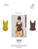 Retro Fashion Two-Piece Swimsuit with Fixed Cups