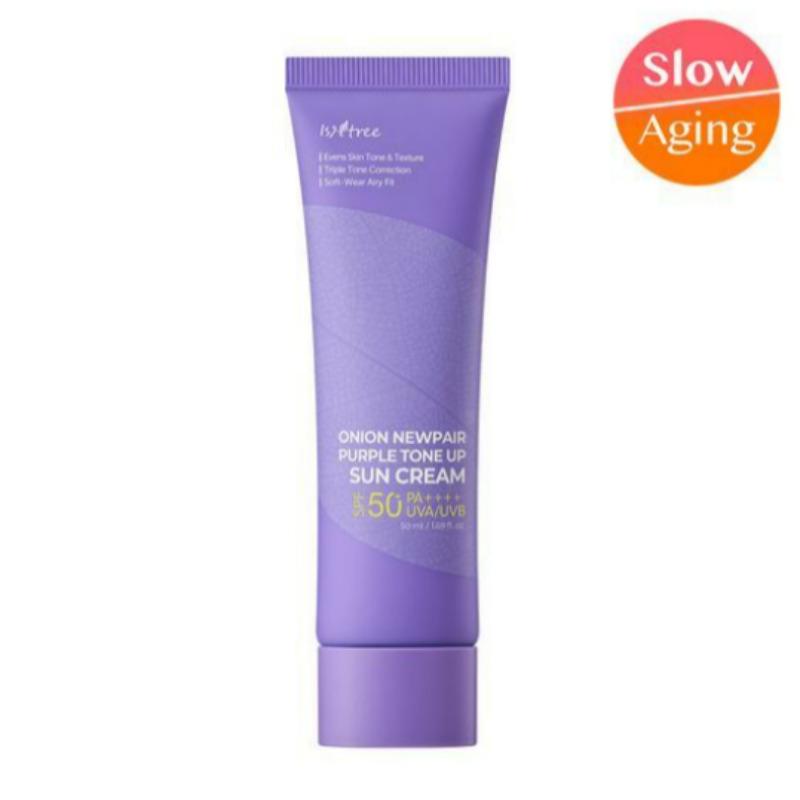 Isntree Onion Newpair Purple Tone-Up Sunscreen 50ml