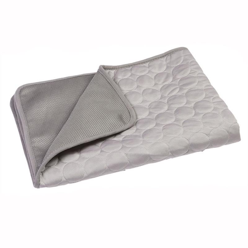 Summer Ice Silk Cooling Mat for Pets - Soft, Comfortable, and Breathable Mat for Cats and Dogs.