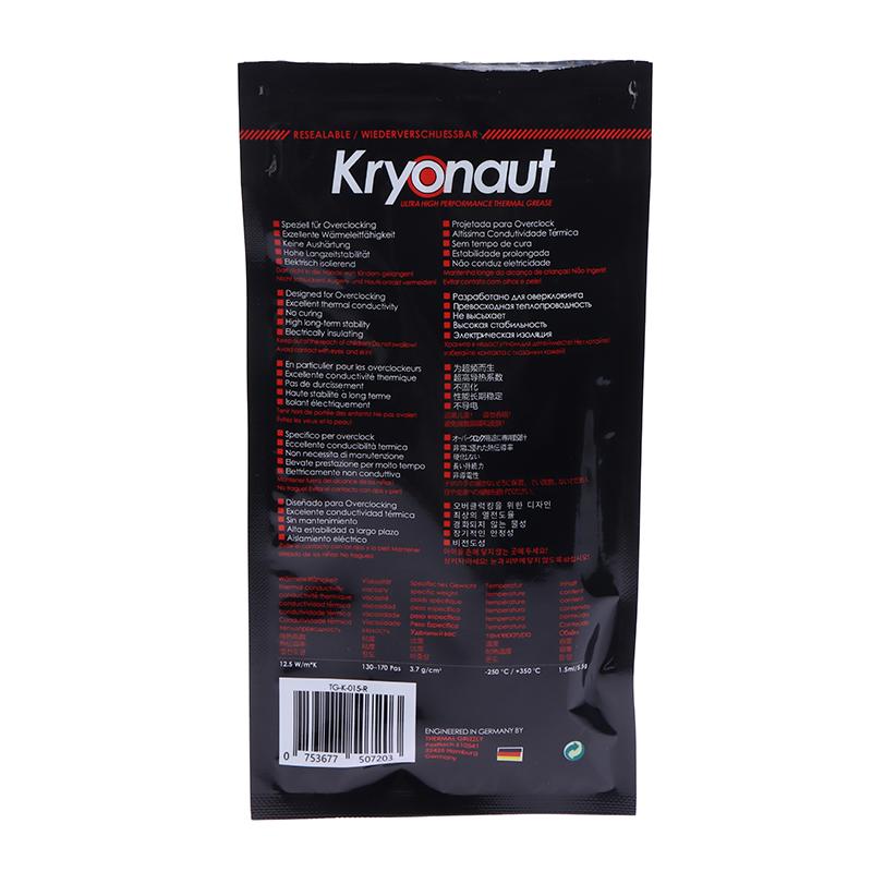 5.5G Pasta Termica Thermal Grizzly Kryonaut Extreme Ke Per Dissipatori CPU/GPU Grande Capacità Grasso Siliconico per Raffreddamento