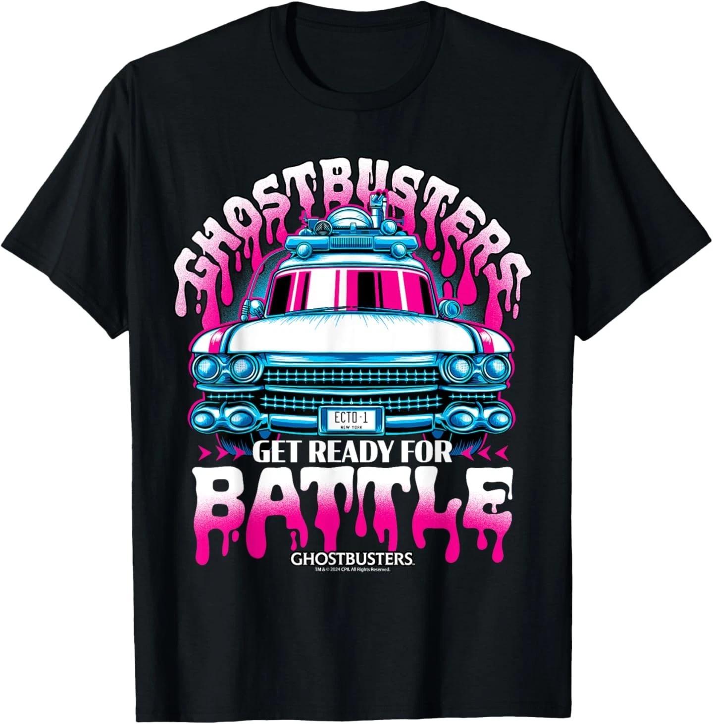 

Ghostbusters Frozen Empire - Ectomobile Get Ready For Battle T-Shirt 4XL