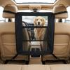 Adjustable Rear Seat Protective Railing Elastic Car Seat Storage Net  Pet Restraint