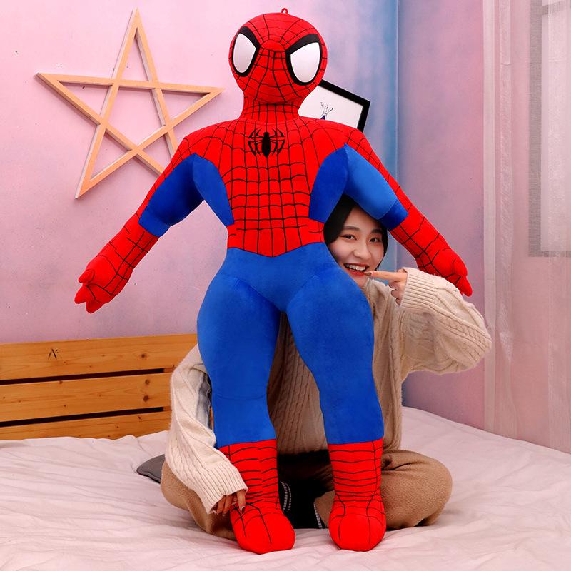 Large Spider-Man Plush Sleeping Pillow - Perfect Birthday Gift for Kids