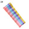 10Pcs Girl Rainbow Magnoloran Wavy Bobby Pins Hair Clip Hairpin Hairdressing