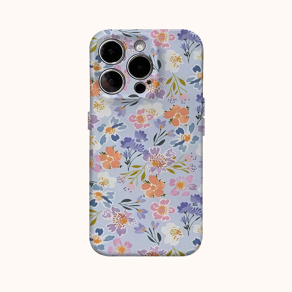 Poppy Meadows Phone Case for IPhone 16 15 14 13 12 11 X XS XR XSMAX 7 8 Pro Max Plus Double-layer Back Cover