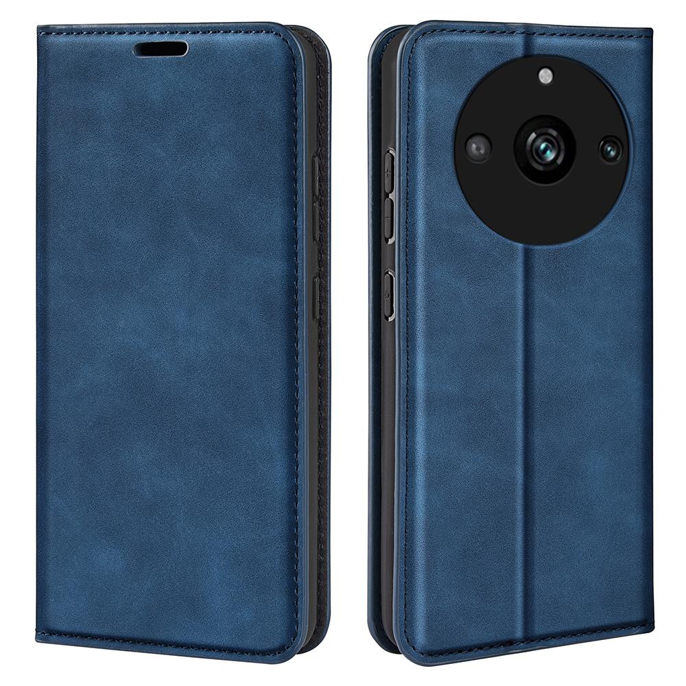 Phone Case for Realme 11 Pro 5G/11 Pro+ 5G,PU Leather Skin-touch Wallet Stand Phone Cover