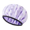 Cuffia da doccia impermeabile per bagno Cuffia per capelli elastica per cappello da bagno addensata per donna Bellezza Parrucchiere Dot Prodotti Accessori per il bagno