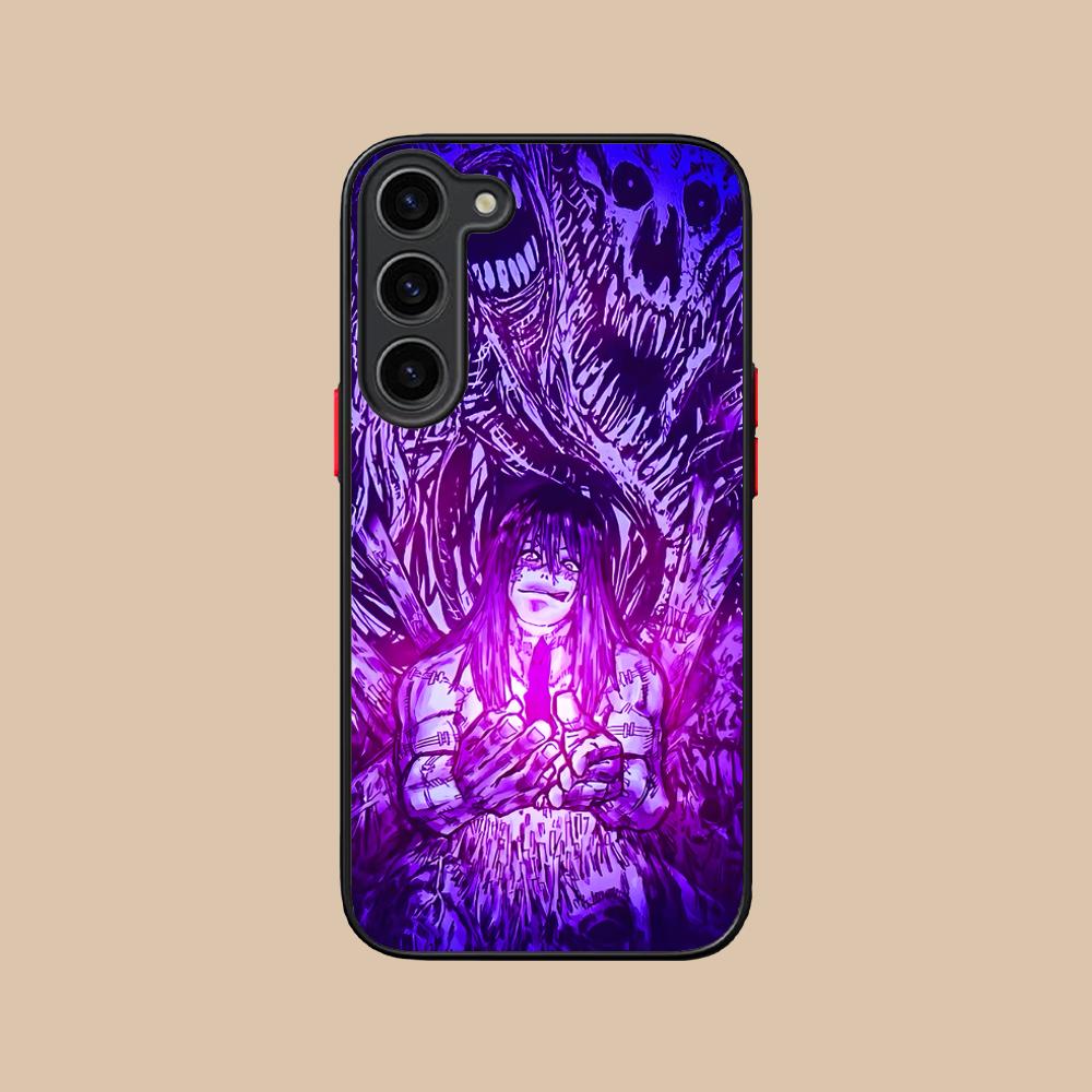 JJK Mahito Phone Case for Samsung Galaxy S26 S25 S24 S23 S22 S21 Plus FE Ultra Skin Feel Shockproof Cover
