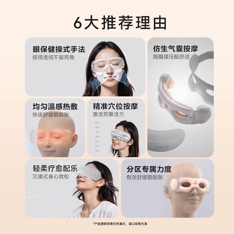 SKG Eye Massager Series CN plug (adapter included)