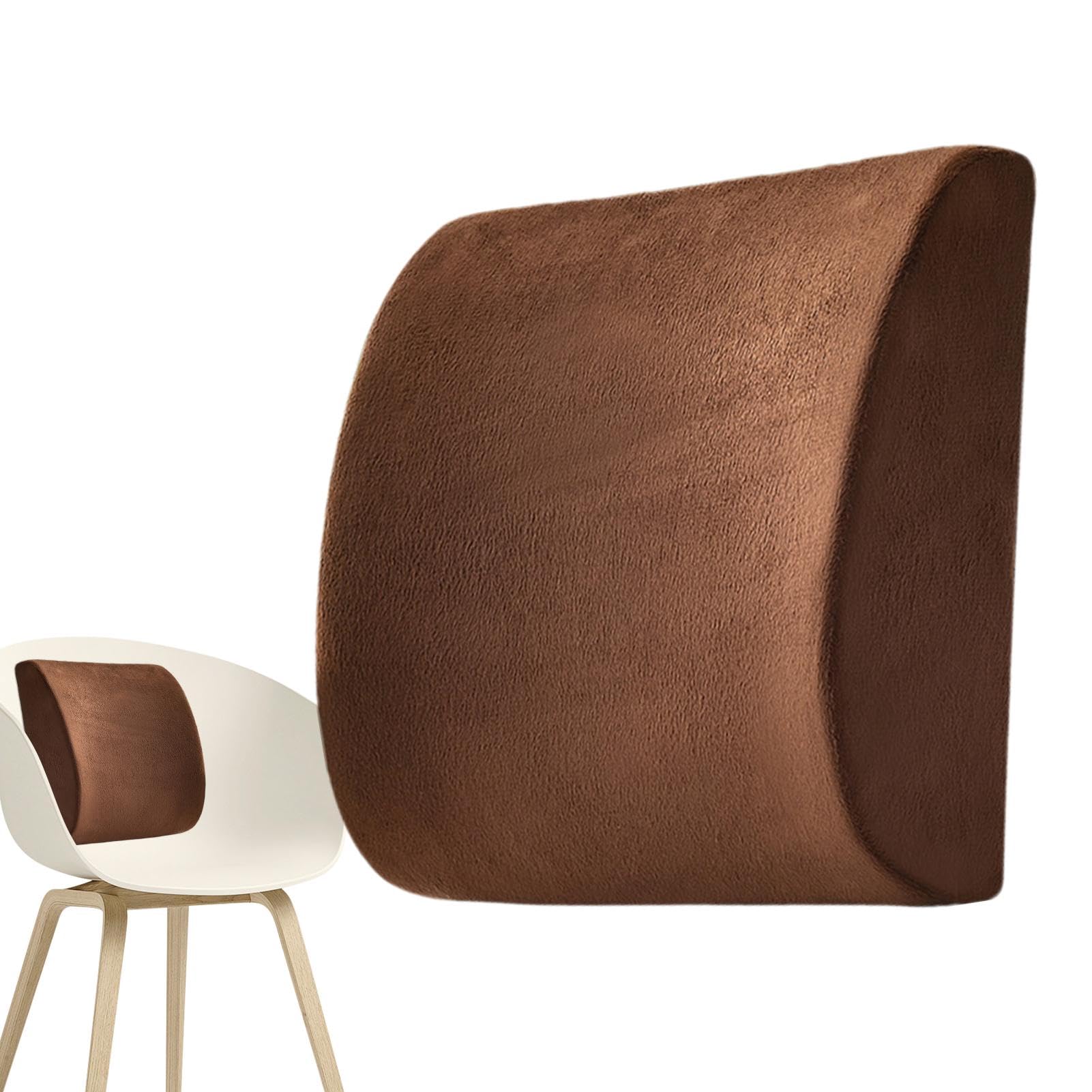 

Memory Foam Cushion - Regular Thick Back Cushion, Office Chair Cushion, Anti-Fatigue Pillow, Comfortable Please refer to the description