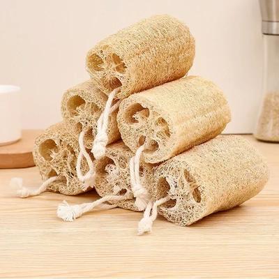 3 Stück Multi Natürlicher Luffa Waschbürsten Luffa Badeschwamm Körper Dusche Küchenreinigungsschwamm Badezimmerzubehör