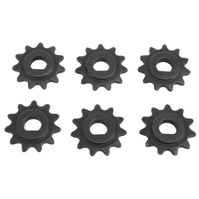 6pcs 11T Teeth 25H Chain Motor Sprockets Inner Diameter 8mm D Hole Chain Sprockets for Electric Scoo
