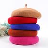 New Women's Wool Felt Beret: Autumn/Winter Warm Painter Pumpkin Hat.