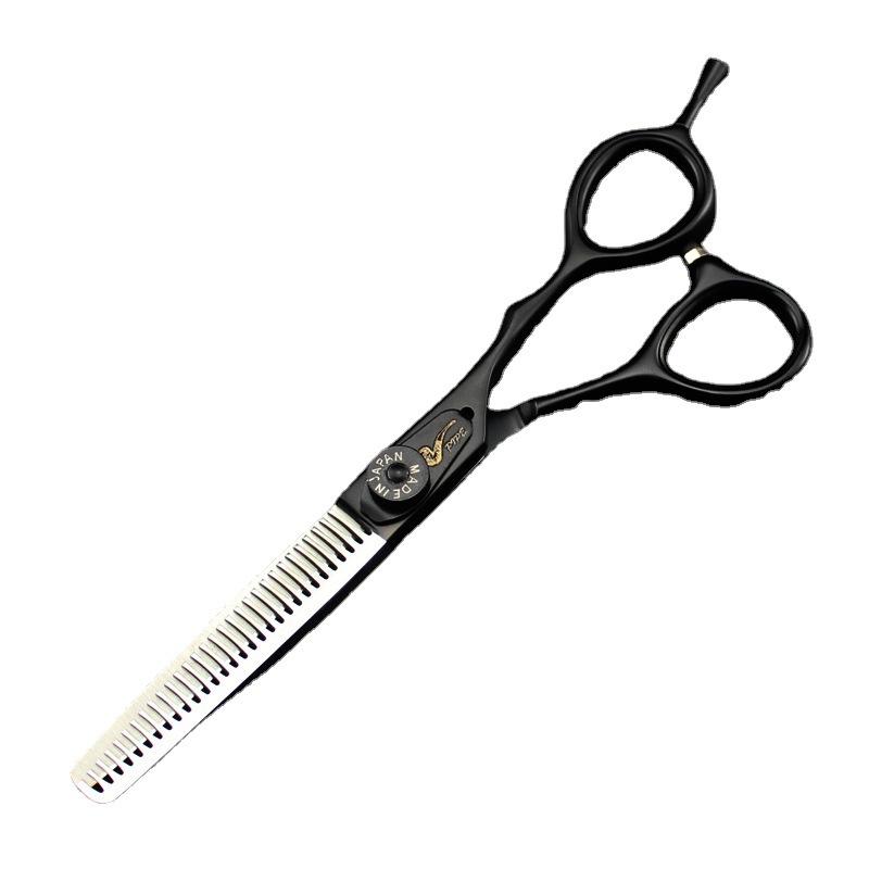 Japan, Pipe Semi-Black Paint, Hair Scissors, Hair Scissors, Flat Scissors, Bangs Scissors, Tooth Scissors, Thin Scissors